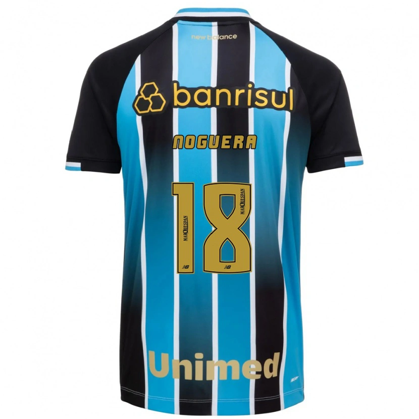 Danxen Enfant Maillot Freddy Noguera #18 Bleu Marron Noir Tenues Domicile 2026/27 T-Shirt