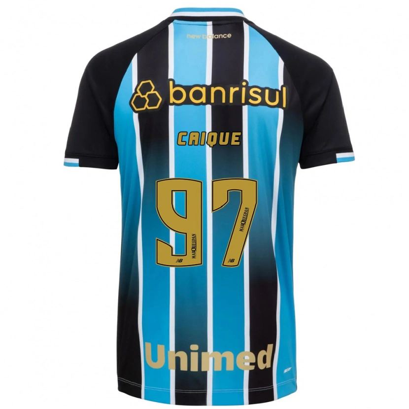 Danxen Enfant Maillot Caíque #97 Bleu Marron Noir Tenues Domicile 2026/27 T-Shirt
