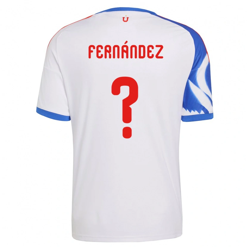 Danxen Enfant Maillot Joaquín Fernández #0 Blanc Bleu Marine Tenues Extérieur 2026/27 T-Shirt