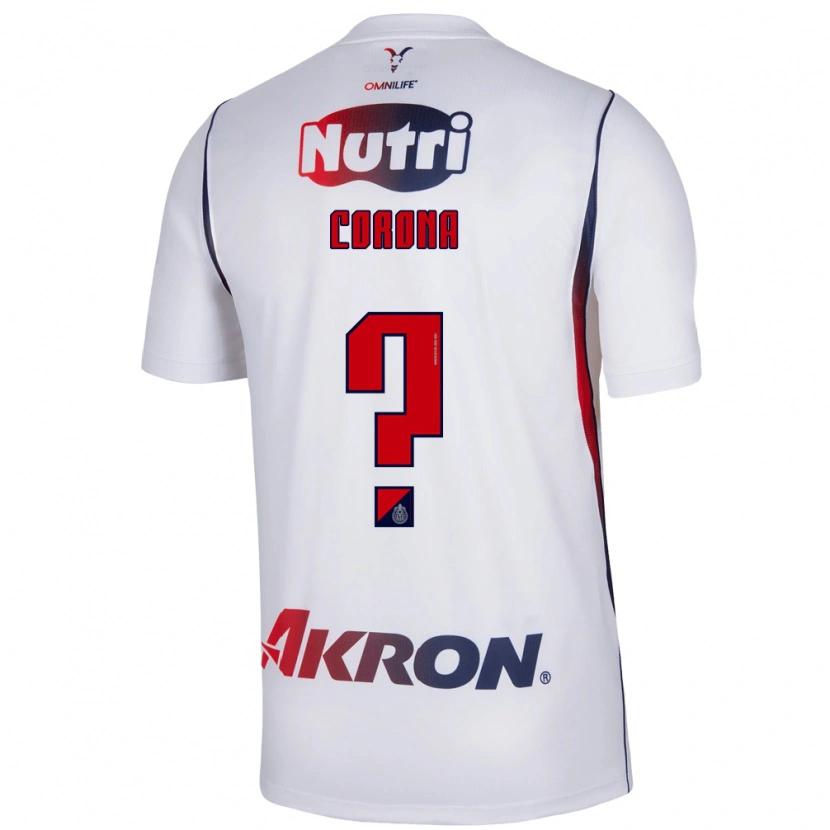 Danxen Enfant Maillot Ever Corona #0 Blanc Bleu Marine Rouge Tenues Extérieur 2026/27 T-Shirt
