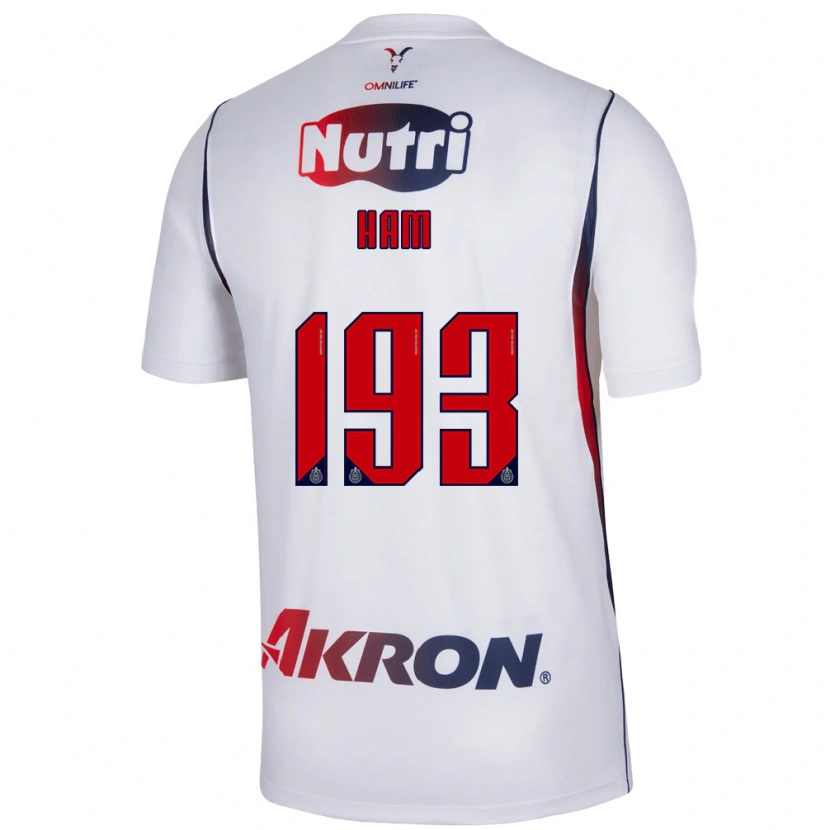 Danxen Enfant Maillot Marioni Ham #193 Blanc Bleu Marine Rouge Tenues Extérieur 2026/27 T-Shirt