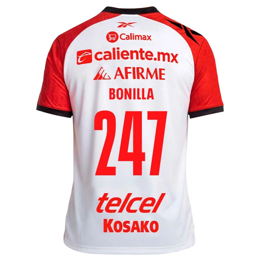 Danxen Enfant Maillot Martín Bonilla #247 Rouge Blanc Noir Tenues Extérieur 2026/27 T-Shirt