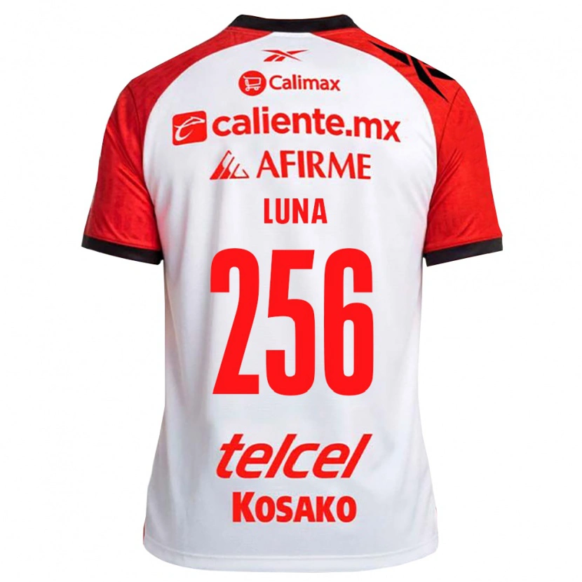 Danxen Enfant Maillot Ricardo Luna #256 Rouge Blanc Noir Tenues Extérieur 2026/27 T-Shirt