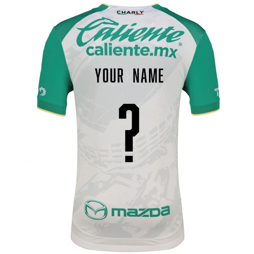 Danxen Enfant Maillot Votre Nom #0 Vert Clair Blanc Tenues Extérieur 2026/27 T-Shirt