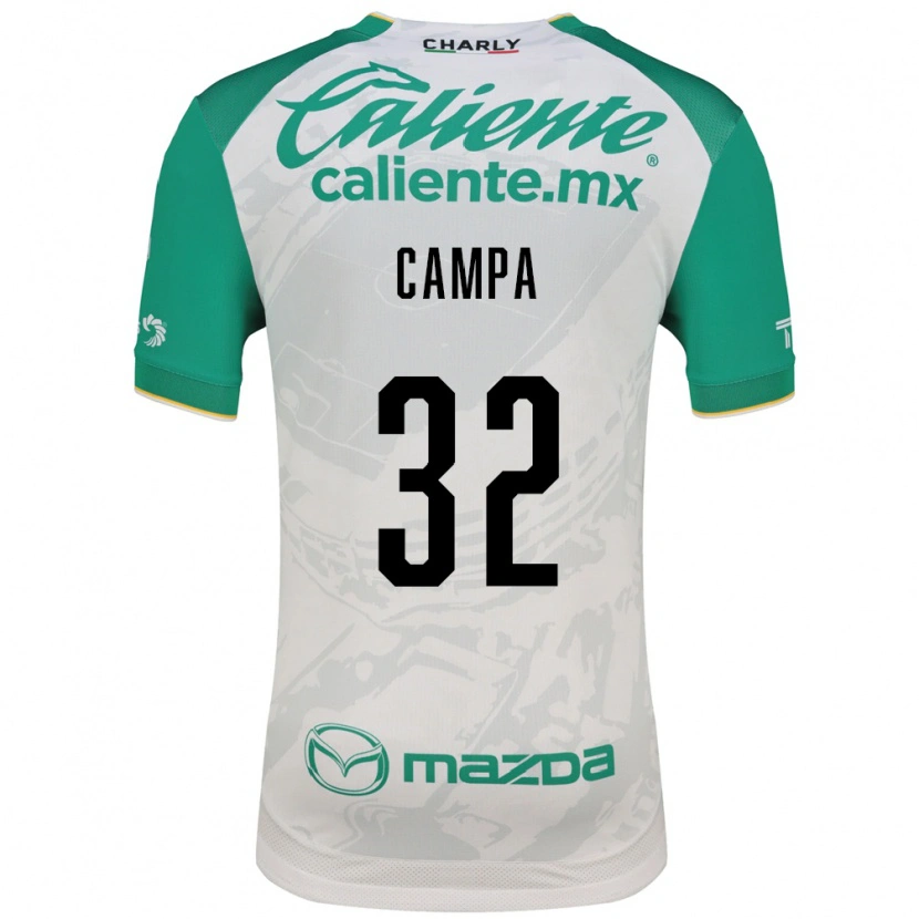 Danxen Enfant Maillot Ana Campa #32 Vert Clair Blanc Tenues Extérieur 2026/27 T-Shirt