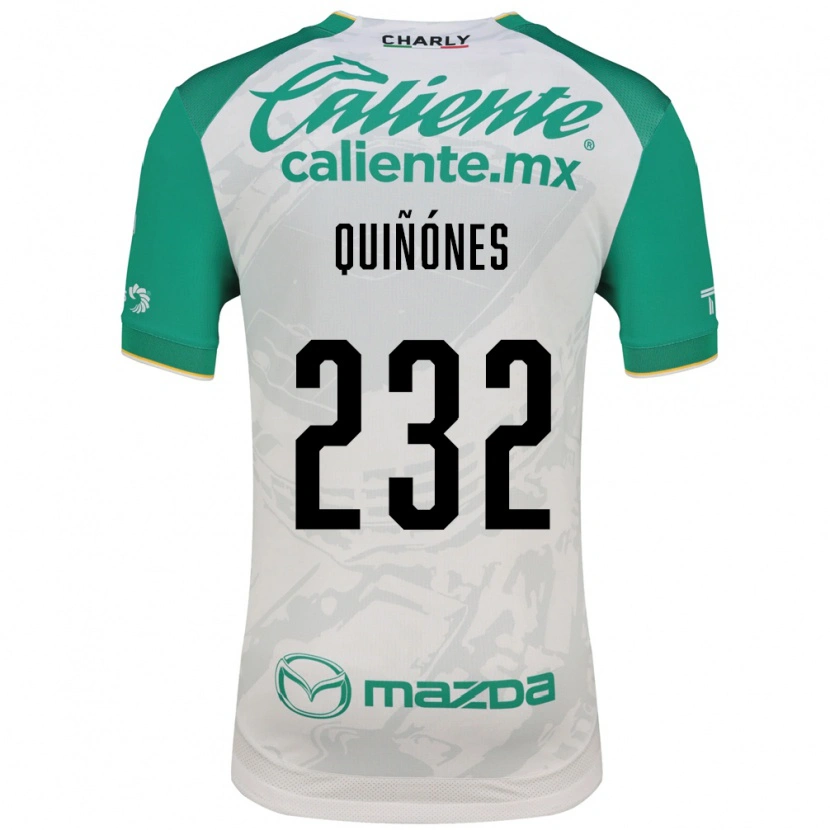 Danxen Enfant Maillot Jorge Quiñónes #232 Vert Clair Blanc Tenues Extérieur 2026/27 T-Shirt