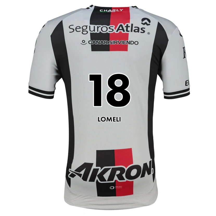 Danxen Enfant Maillot Alejandra Lomelí #18 Blanc Rouge Noir Tenues Extérieur 2026/27 T-Shirt