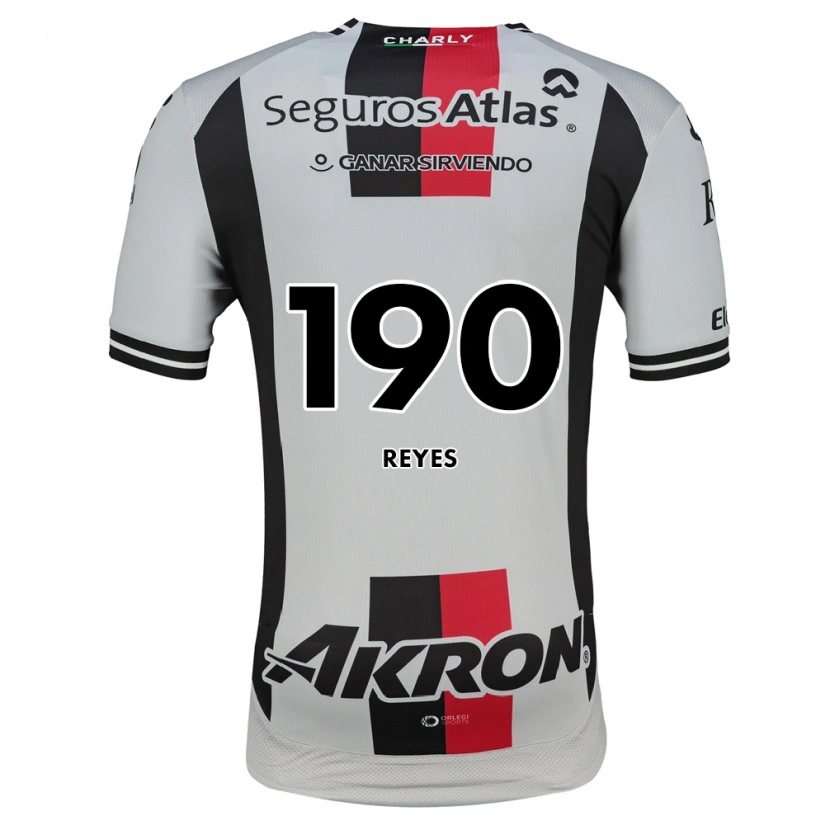 Danxen Enfant Maillot Óscar Reyes #190 Blanc Rouge Noir Tenues Extérieur 2026/27 T-Shirt