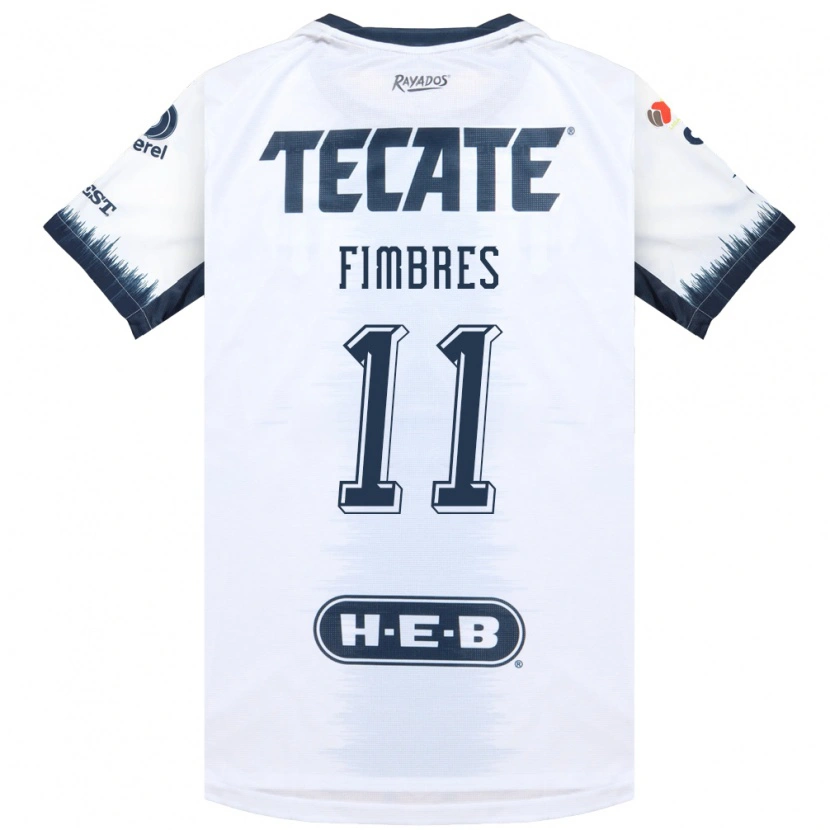 Danxen Enfant Maillot Iker Fimbres #11 Blanc Bleu Encre Rouge Tenues Extérieur 2026/27 T-Shirt