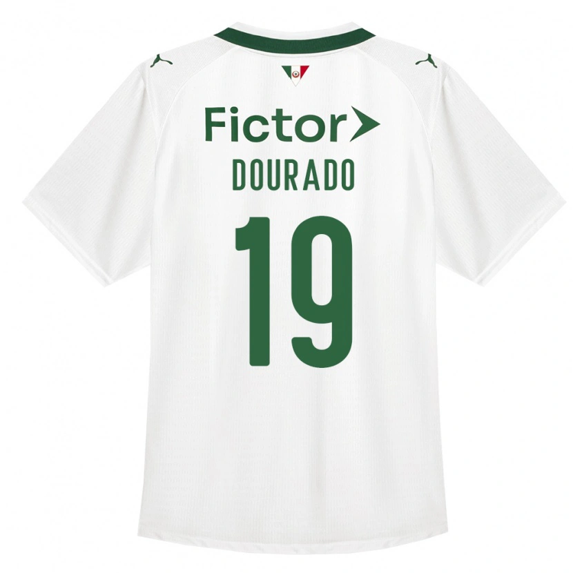 Danxen Enfant Maillot Murilo Dourado #19 Vert Blanc Tenues Extérieur 2026/27 T-Shirt