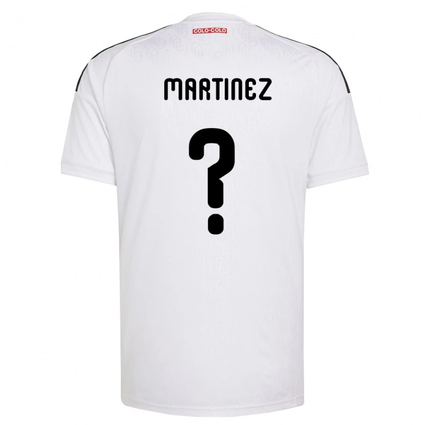 Danxen Homme Maillot Ivan Martinez #0 Blanc Noir Tenues Domicile 2026/27 T-Shirt