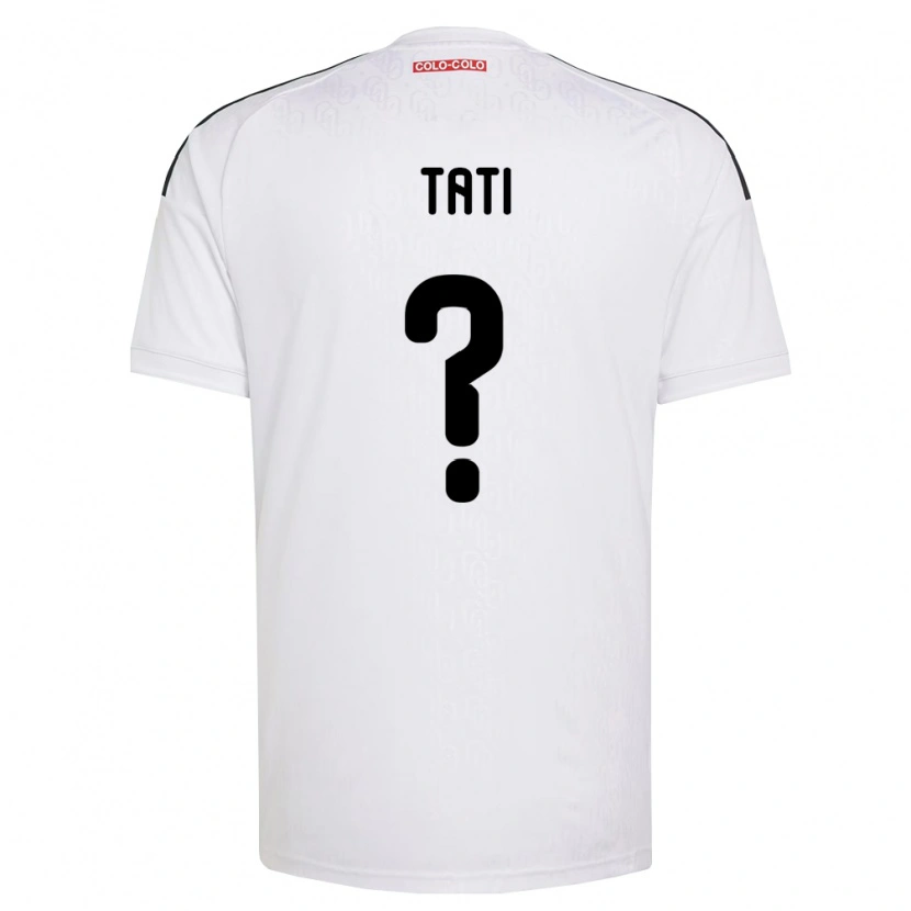 Danxen Homme Maillot David Tati #0 Blanc Noir Tenues Domicile 2026/27 T-Shirt