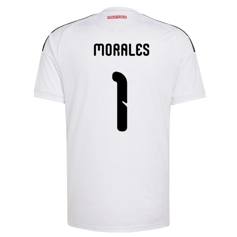 Danxen Homme Maillot Benjamin Morales #1 Blanc Noir Tenues Domicile 2026/27 T-Shirt