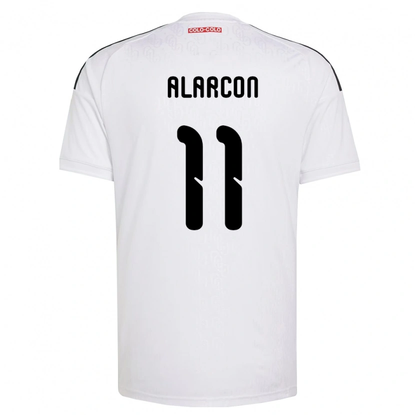 Danxen Homme Maillot Antonia Alarcón #11 Blanc Noir Tenues Domicile 2026/27 T-Shirt
