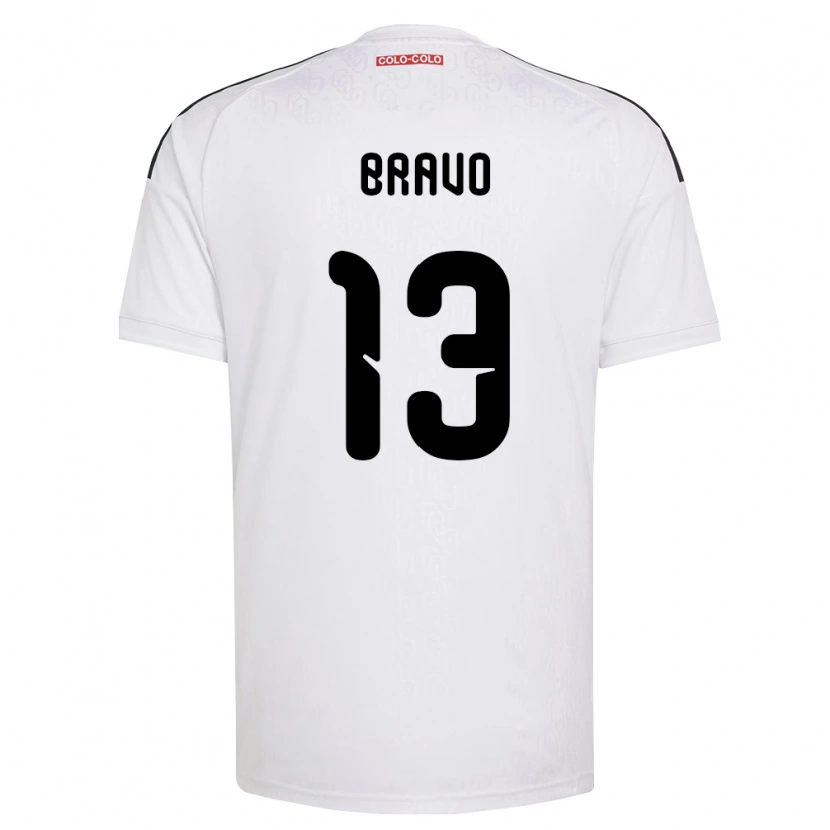 Danxen Homme Maillot Santiago Bravo #13 Blanc Noir Tenues Domicile 2026/27 T-Shirt