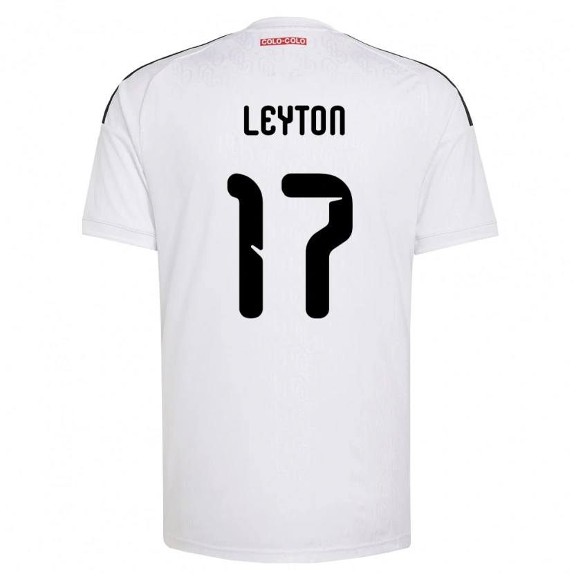 Danxen Homme Maillot Geraldine Leyton #17 Blanc Noir Tenues Domicile 2026/27 T-Shirt