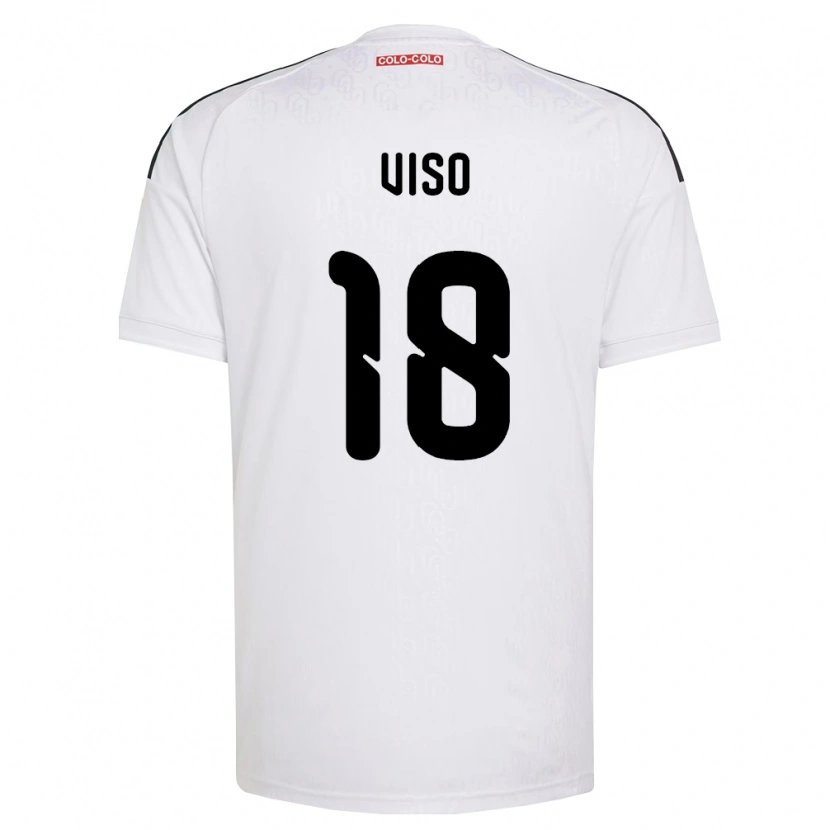 Danxen Homme Maillot Ysaura Viso #18 Blanc Noir Tenues Domicile 2026/27 T-Shirt