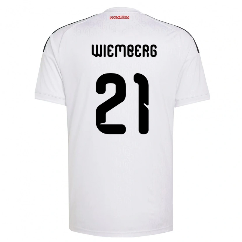 Danxen Homme Maillot Erick Wiemberg #21 Blanc Noir Tenues Domicile 2026/27 T-Shirt