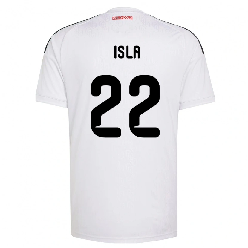Danxen Homme Maillot Mauricio Isla #22 Blanc Noir Tenues Domicile 2026/27 T-Shirt