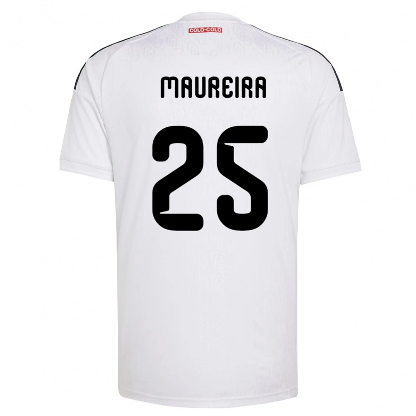 Danxen Homme Maillot Gabriel Maureira #25 Blanc Noir Tenues Domicile 2026/27 T-Shirt