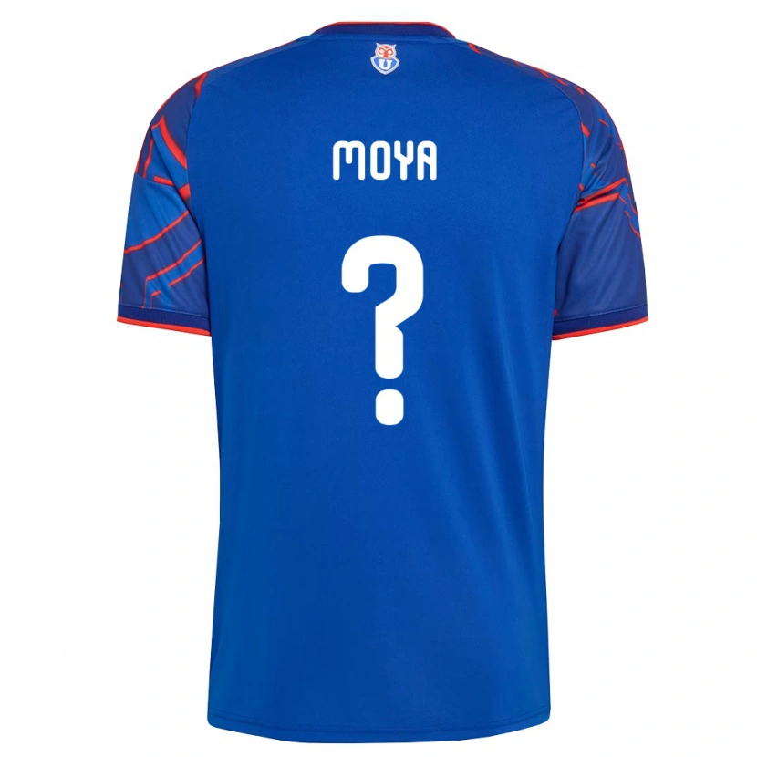 Danxen Homme Maillot Flavio Moya #0 Bleu Royal Rouge Tenues Domicile 2026/27 T-Shirt