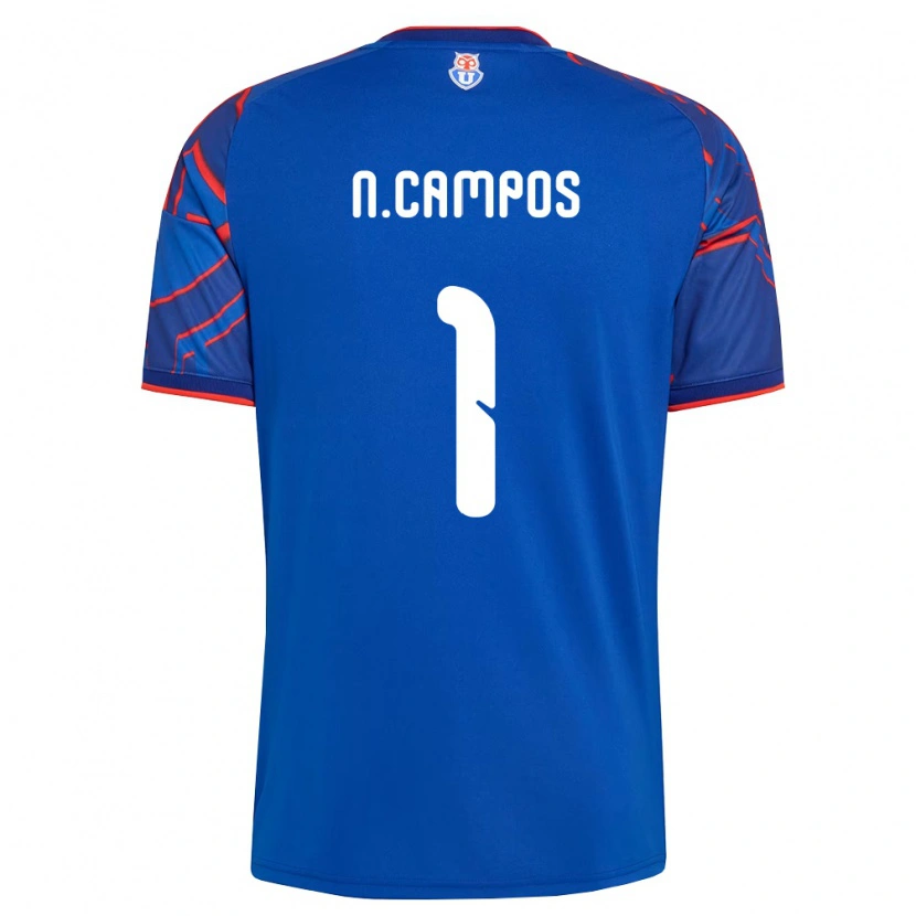 Danxen Homme Maillot Natalia Campos #1 Bleu Royal Rouge Tenues Domicile 2026/27 T-Shirt