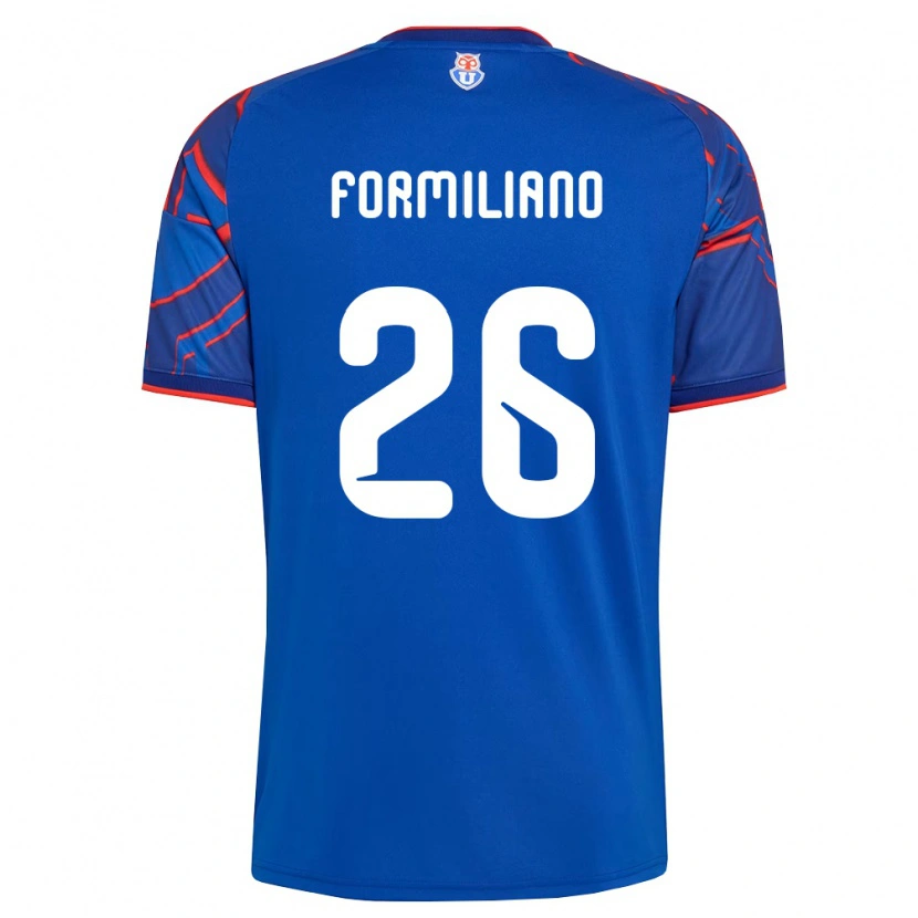 Danxen Homme Maillot Fabricio Formiliano #26 Bleu Royal Rouge Tenues Domicile 2026/27 T-Shirt