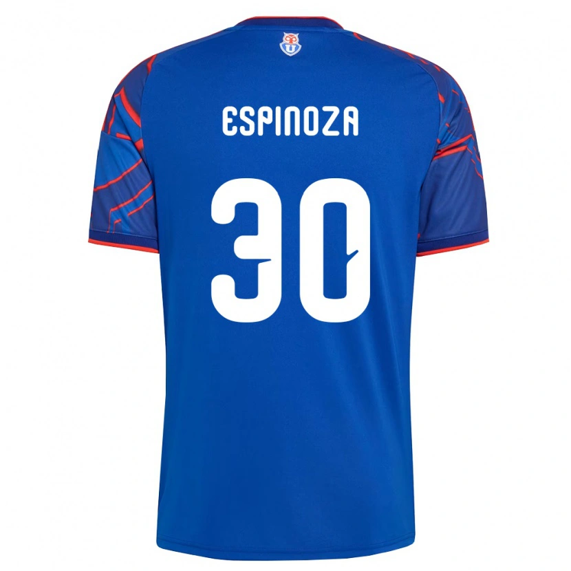 Danxen Homme Maillot Isidora Espinoza #30 Bleu Royal Rouge Tenues Domicile 2026/27 T-Shirt