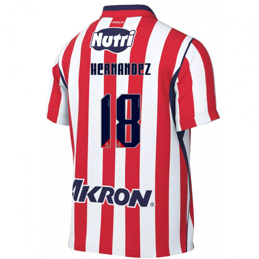 Danxen Homme Maillot Montserrat Hernandez #18 Rouge Blanc Tenues Domicile 2026/27 T-Shirt
