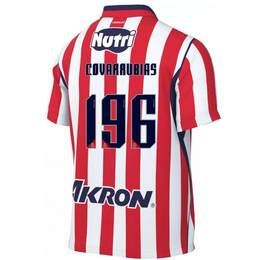 Danxen Homme Maillot Diego Covarrubias #196 Rouge Blanc Tenues Domicile 2026/27 T-Shirt