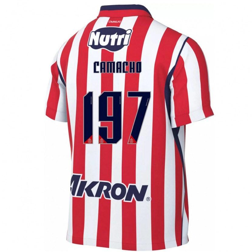 Danxen Homme Maillot Xandor Camacho #197 Rouge Blanc Tenues Domicile 2026/27 T-Shirt