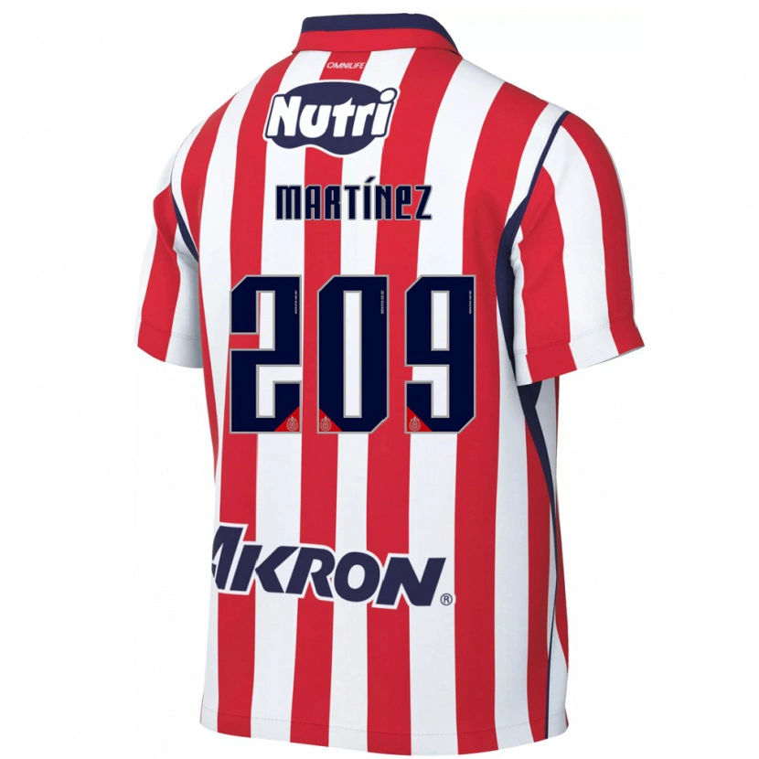 Danxen Homme Maillot Iván Martínez #209 Rouge Blanc Tenues Domicile 2026/27 T-Shirt