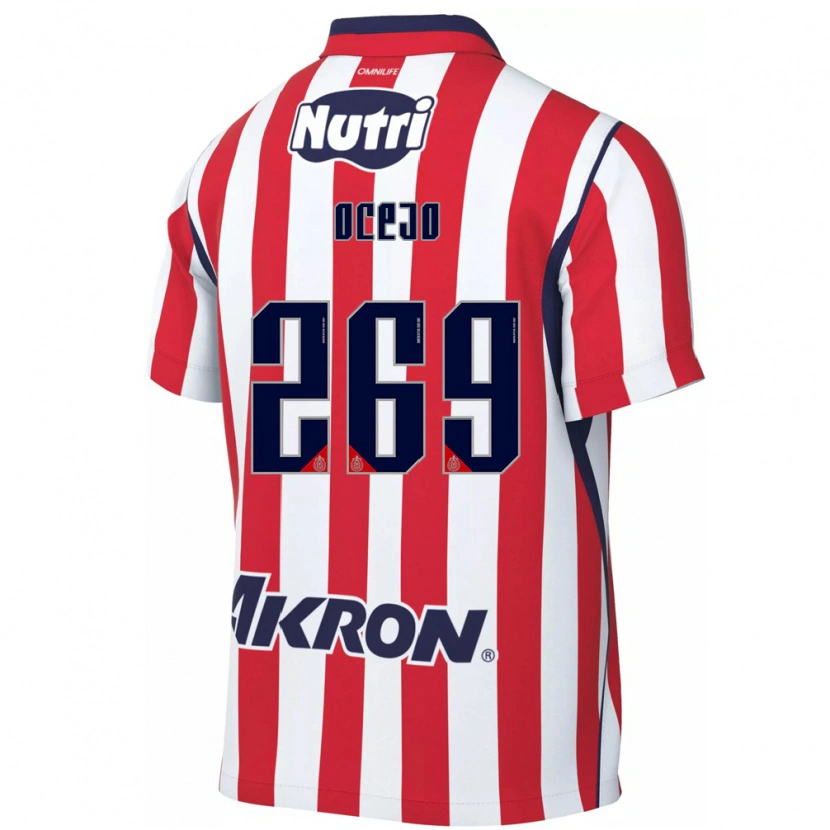 Danxen Homme Maillot Kevin Ocejo #269 Rouge Blanc Tenues Domicile 2026/27 T-Shirt