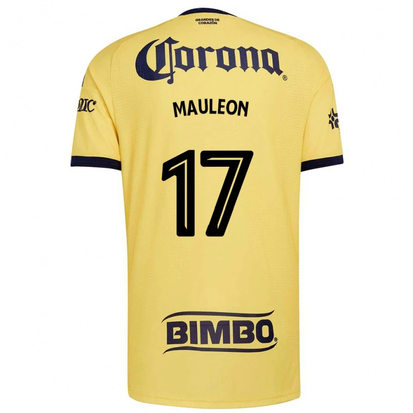 Danxen Homme Maillot Natalia Mauleon #17 Jaune Rouge Noir Tenues Domicile 2026/27 T-Shirt