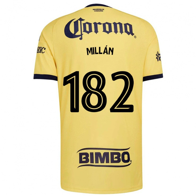 Danxen Homme Maillot Daniel Millán #182 Jaune Rouge Noir Tenues Domicile 2026/27 T-Shirt