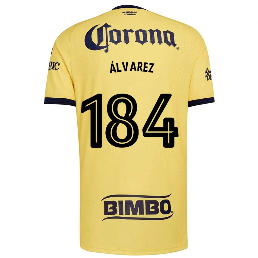 Danxen Homme Maillot Antonio Álvarez #184 Jaune Rouge Noir Tenues Domicile 2026/27 T-Shirt