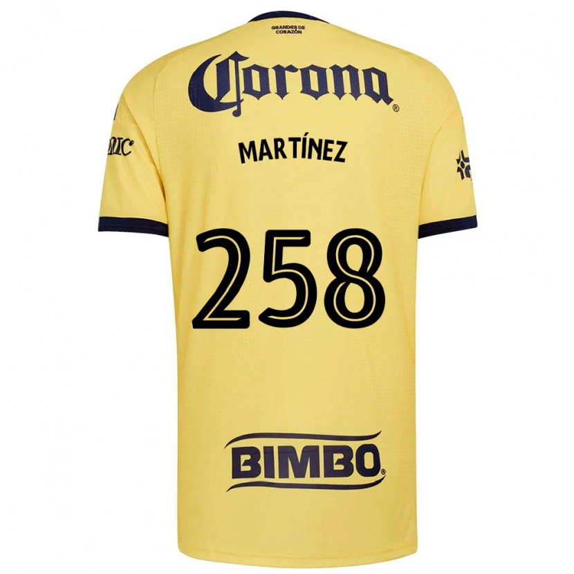 Danxen Homme Maillot Jorge Martínez #258 Jaune Rouge Noir Tenues Domicile 2026/27 T-Shirt