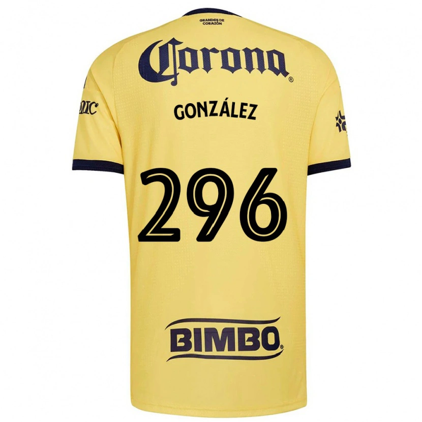 Danxen Homme Maillot Ricardo González #296 Jaune Rouge Noir Tenues Domicile 2026/27 T-Shirt