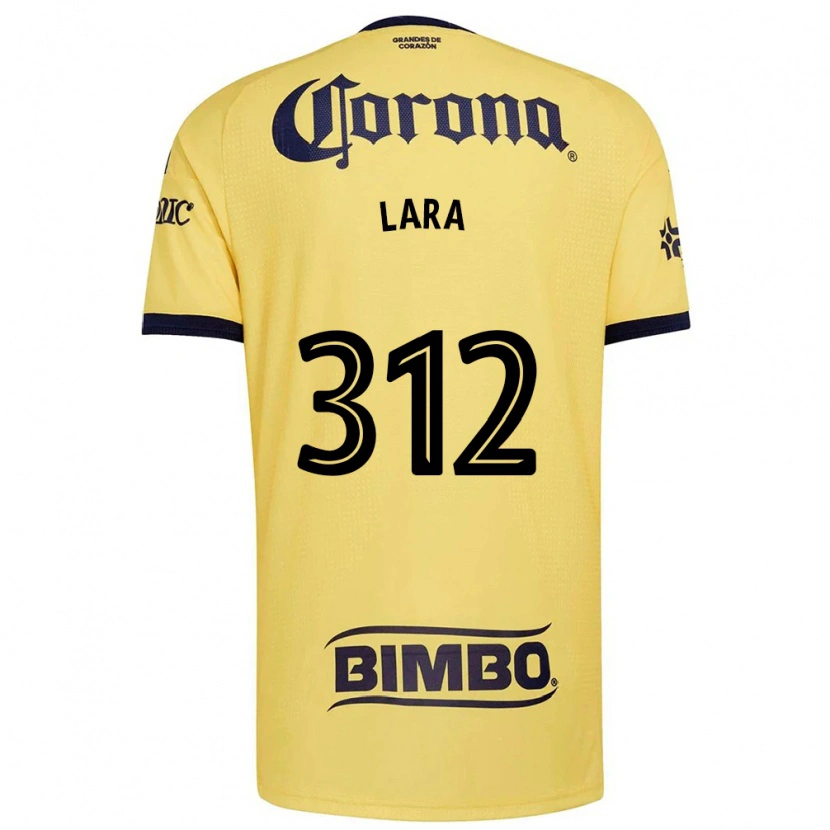 Danxen Homme Maillot Diego Lara #312 Jaune Rouge Noir Tenues Domicile 2026/27 T-Shirt