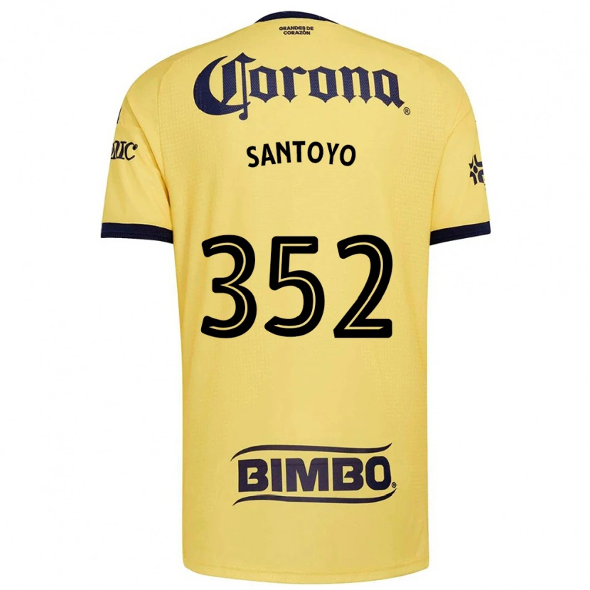 Danxen Homme Maillot Julio Santoyo #352 Jaune Rouge Noir Tenues Domicile 2026/27 T-Shirt