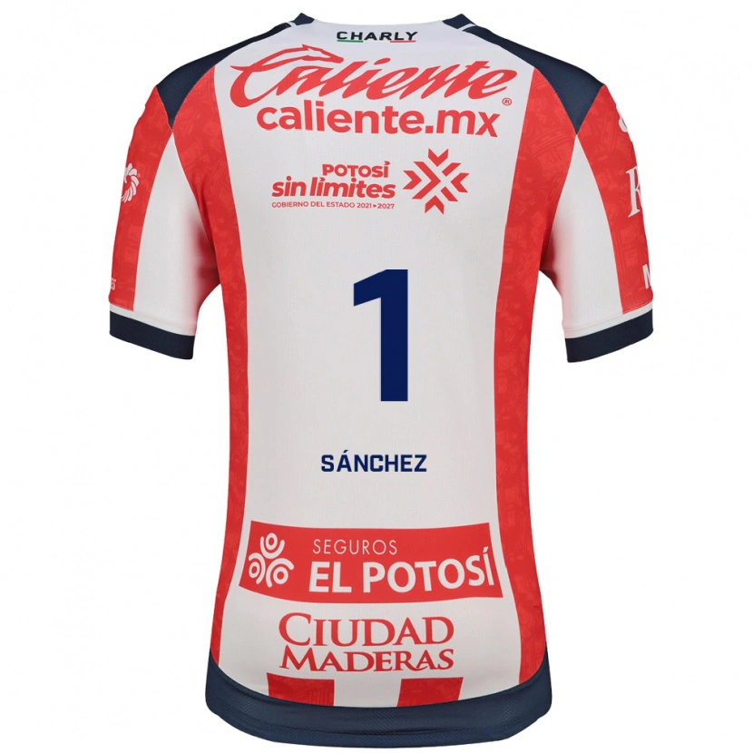 Danxen Homme Maillot Andrés Sánchez #1 Rouge Blanc Noir Tenues Domicile 2026/27 T-Shirt