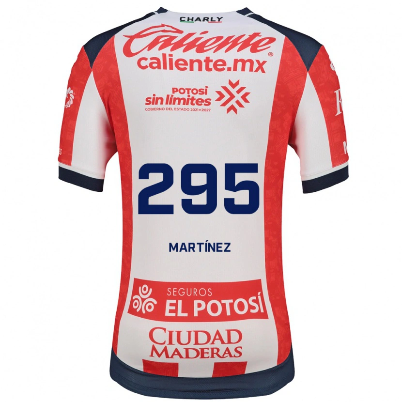 Danxen Homme Maillot Jorge Martínez #295 Rouge Blanc Noir Tenues Domicile 2026/27 T-Shirt