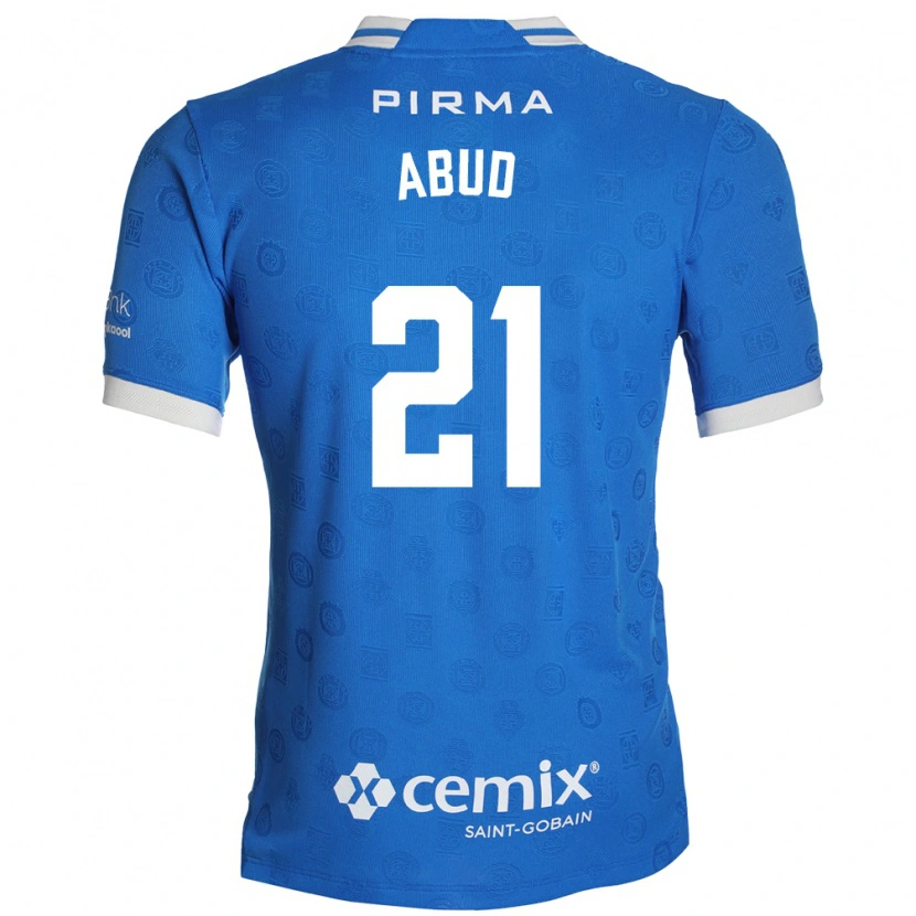 Danxen Homme Maillot Karime Abud #21 Bleu Blanc Rouge Tenues Domicile 2026/27 T-Shirt