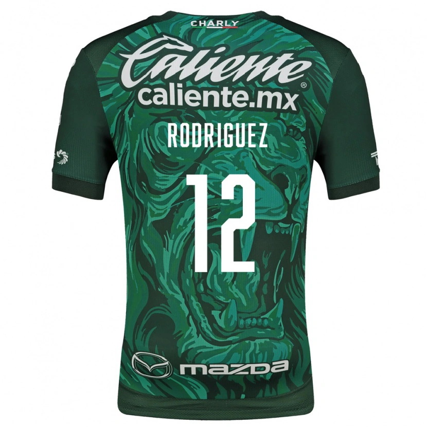Danxen Homme Maillot Lixy Rodríguez #12 Vert Noir Tenues Domicile 2026/27 T-Shirt