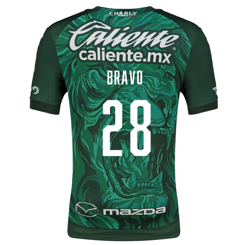 Danxen Homme Maillot Ruth Bravo #28 Vert Noir Tenues Domicile 2026/27 T-Shirt