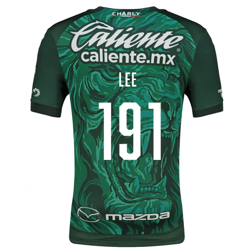 Danxen Homme Maillot Luis Lee #191 Vert Noir Tenues Domicile 2026/27 T-Shirt
