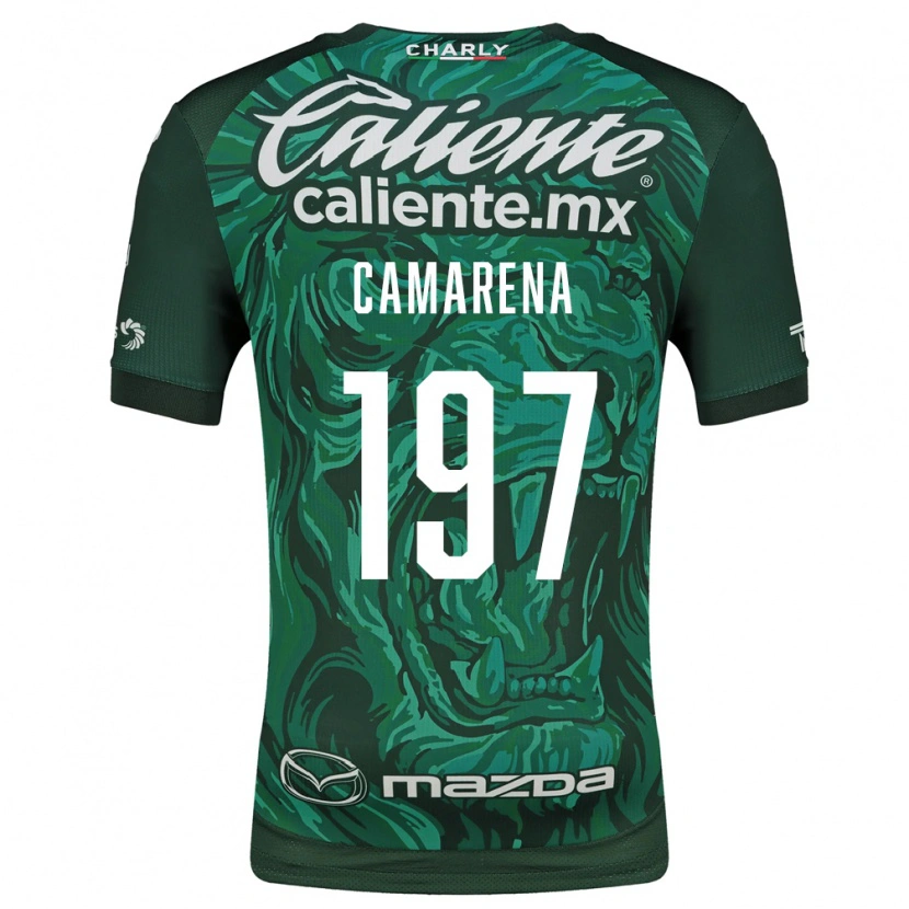 Danxen Homme Maillot Gael Camarena #197 Vert Noir Tenues Domicile 2026/27 T-Shirt