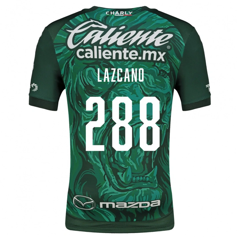 Danxen Homme Maillot Evan Lazcano #288 Vert Noir Tenues Domicile 2026/27 T-Shirt