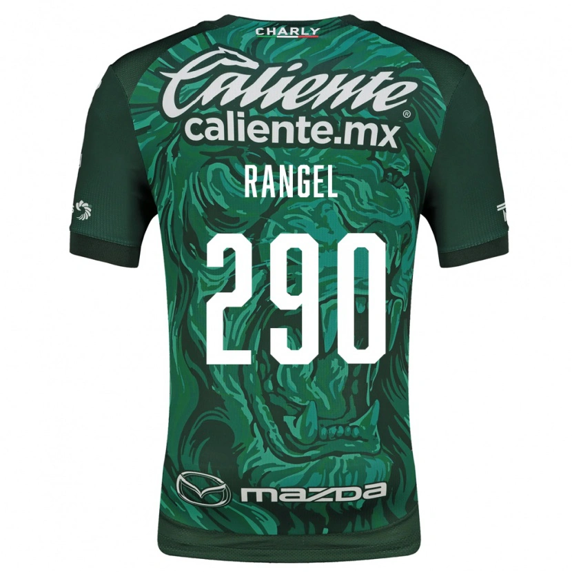 Danxen Homme Maillot Cristian Rangel #290 Vert Noir Tenues Domicile 2026/27 T-Shirt