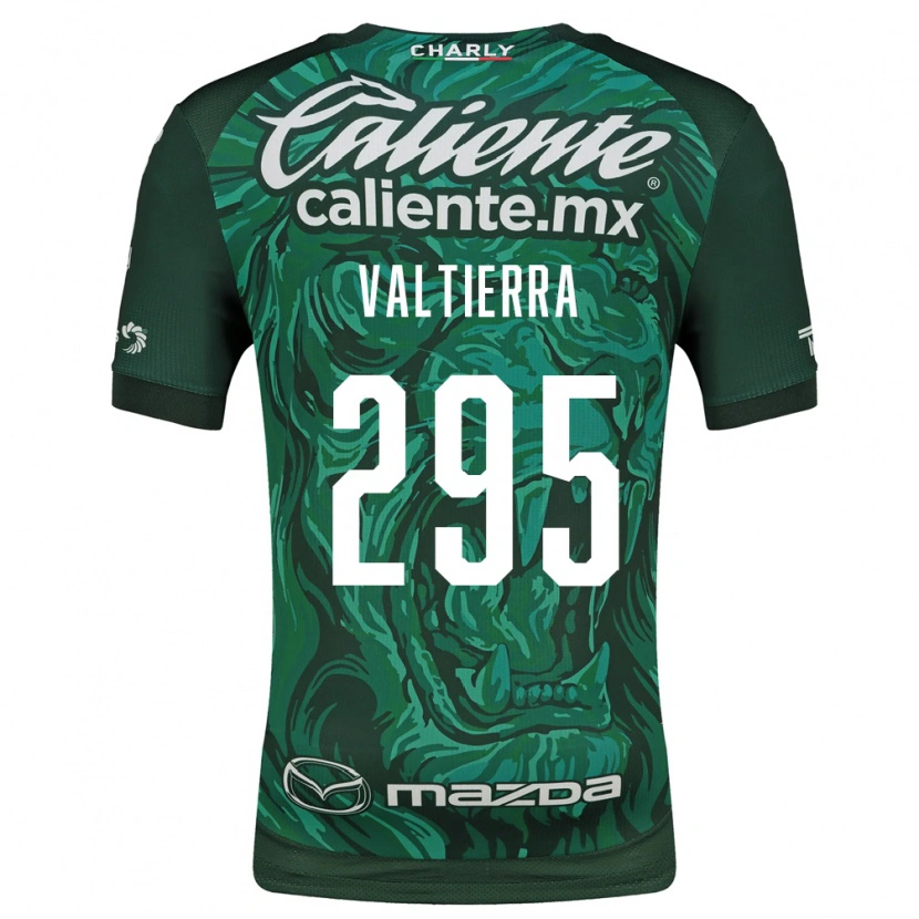 Danxen Homme Maillot Demian Valtierra #295 Vert Noir Tenues Domicile 2026/27 T-Shirt
